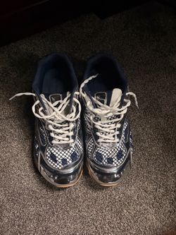 Navy Blue and Silver Bottega Veneta