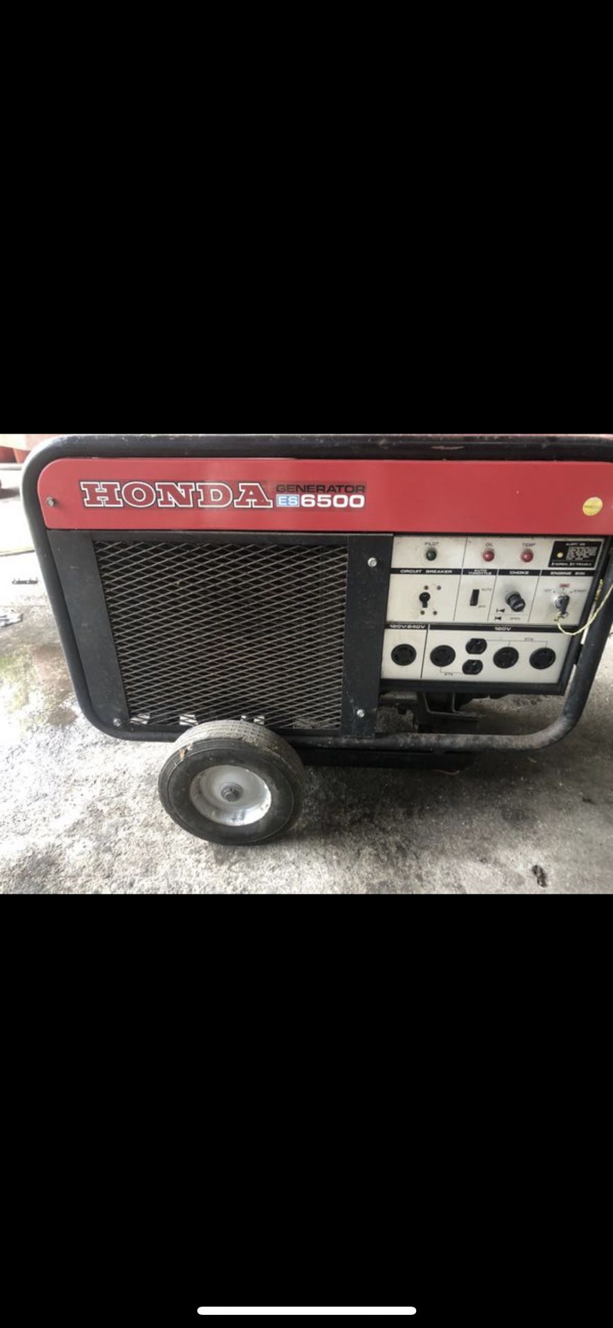 Honda 6500 generator