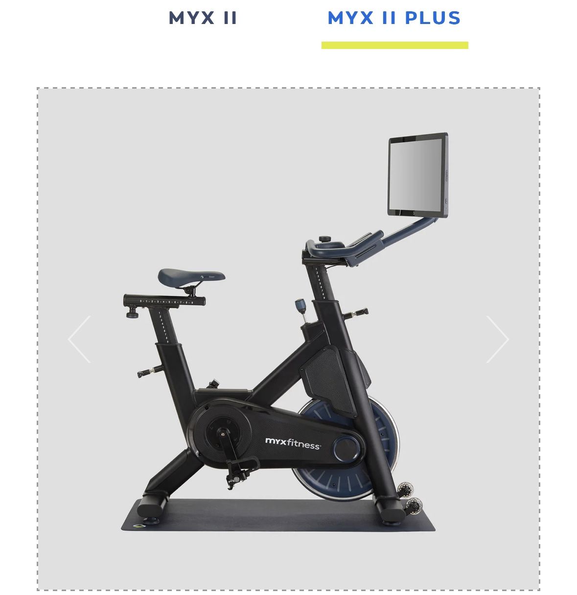 MYX Fitness II Plus