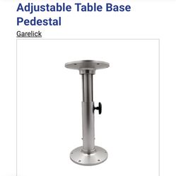Garelick Adjustable Table Pedestal