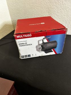 Utilitech 1/12 HP Cast Aluminum 115V Transfer Pump 50AC-110N Non-submersible