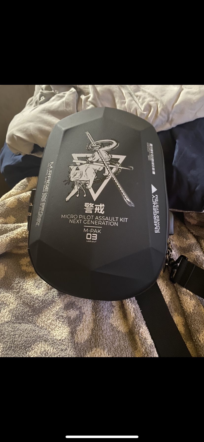 Micro Pilot Assault Kit (M-pak03) Black Stealth Bag