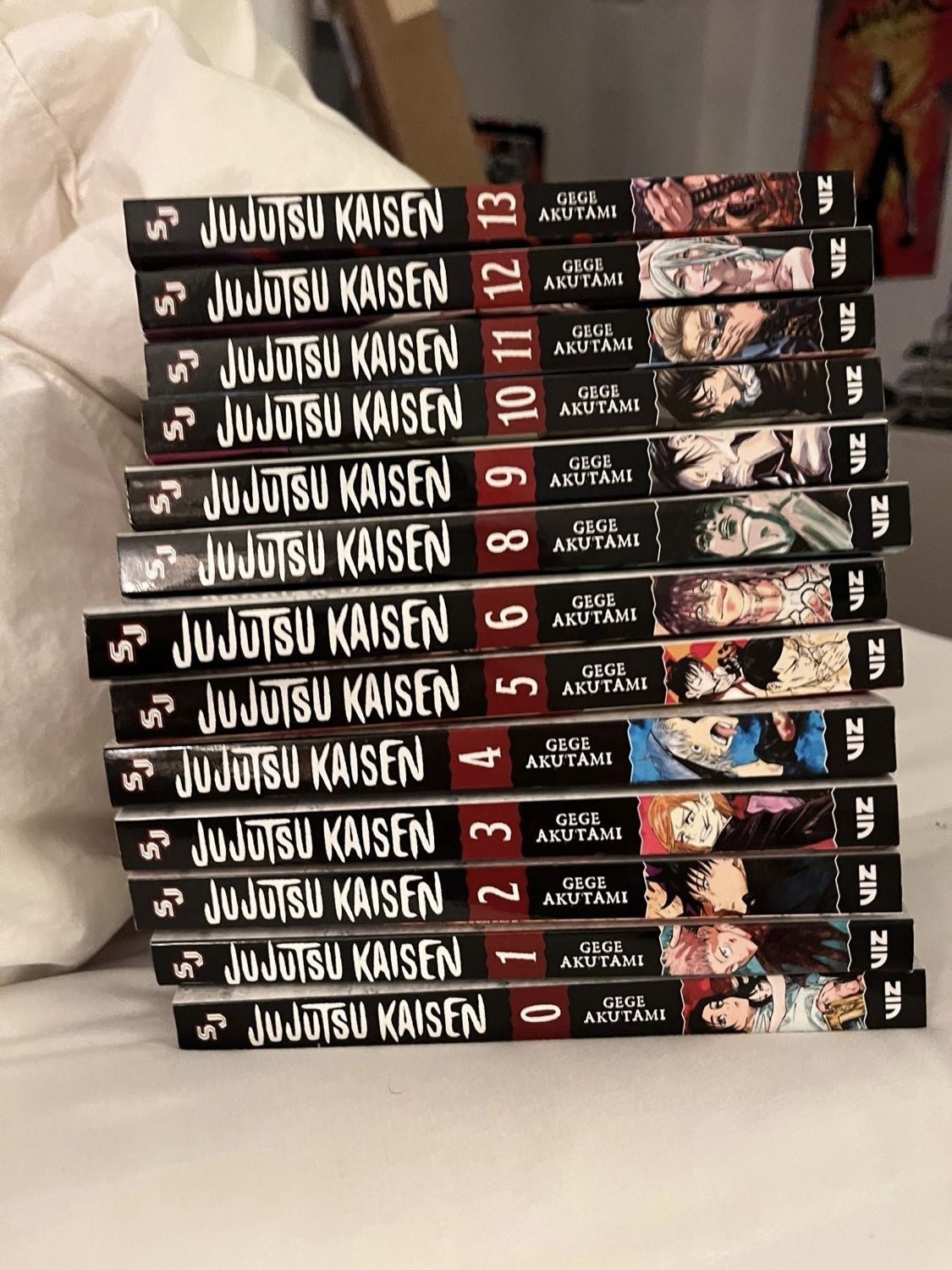 jujutsu kaisen mangas vol. 0-13 (not including vol. 7)