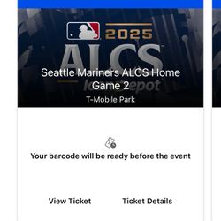 Seattle Mariners ALCS Home Game 2