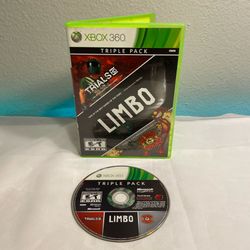 Triple Pack: Limbo, Trials HD and Splosion Man (Microsoft Xbox 360, 2011) Tested