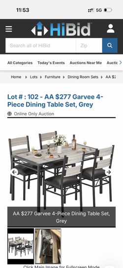 5 Piece kitchen set
