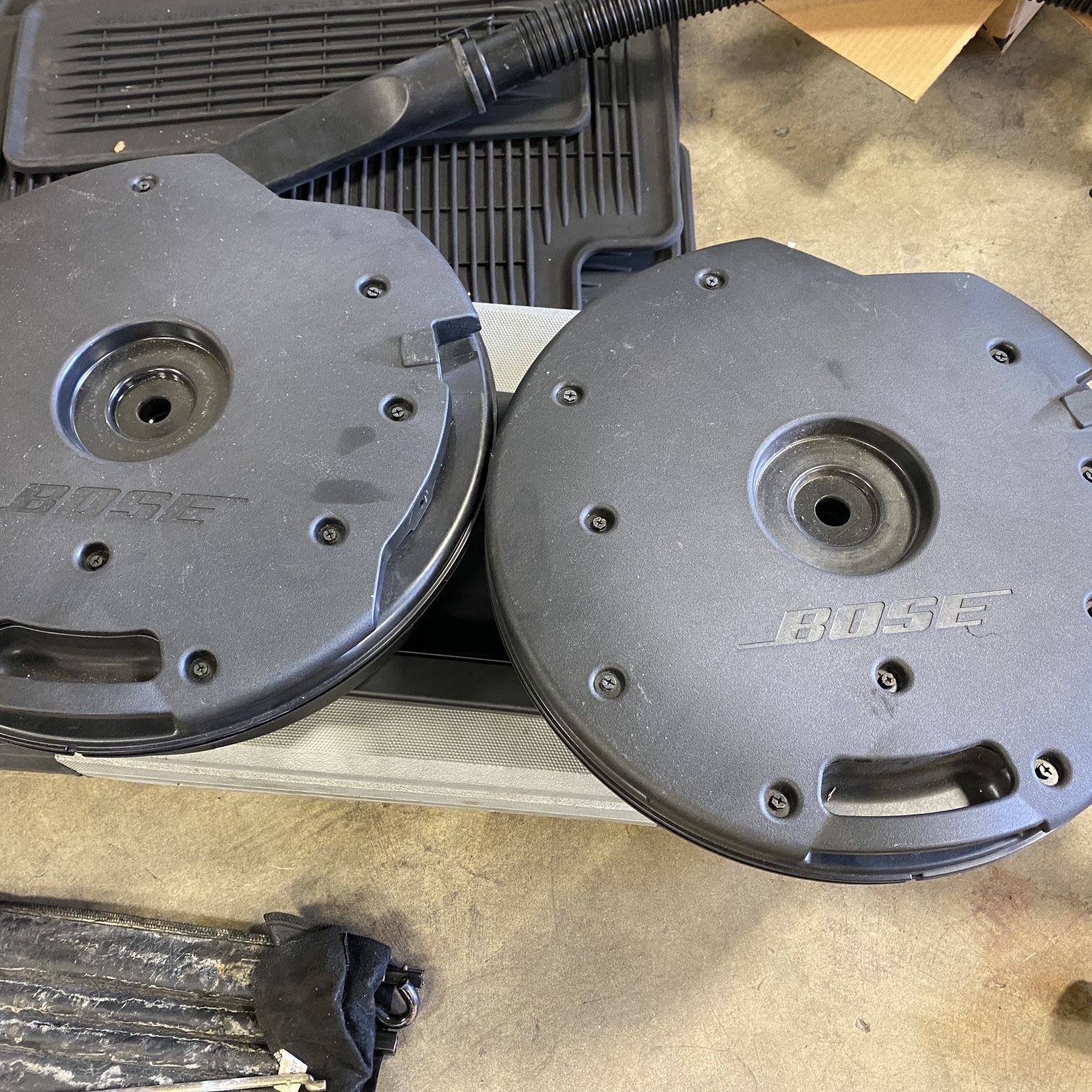 Nissan/Infiniti Bose Spare Tire Subwoofer Install