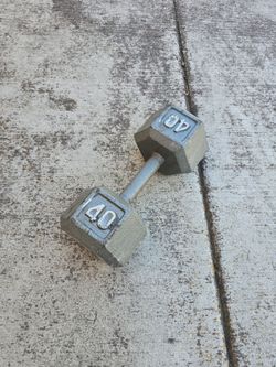 40lb dumbbell