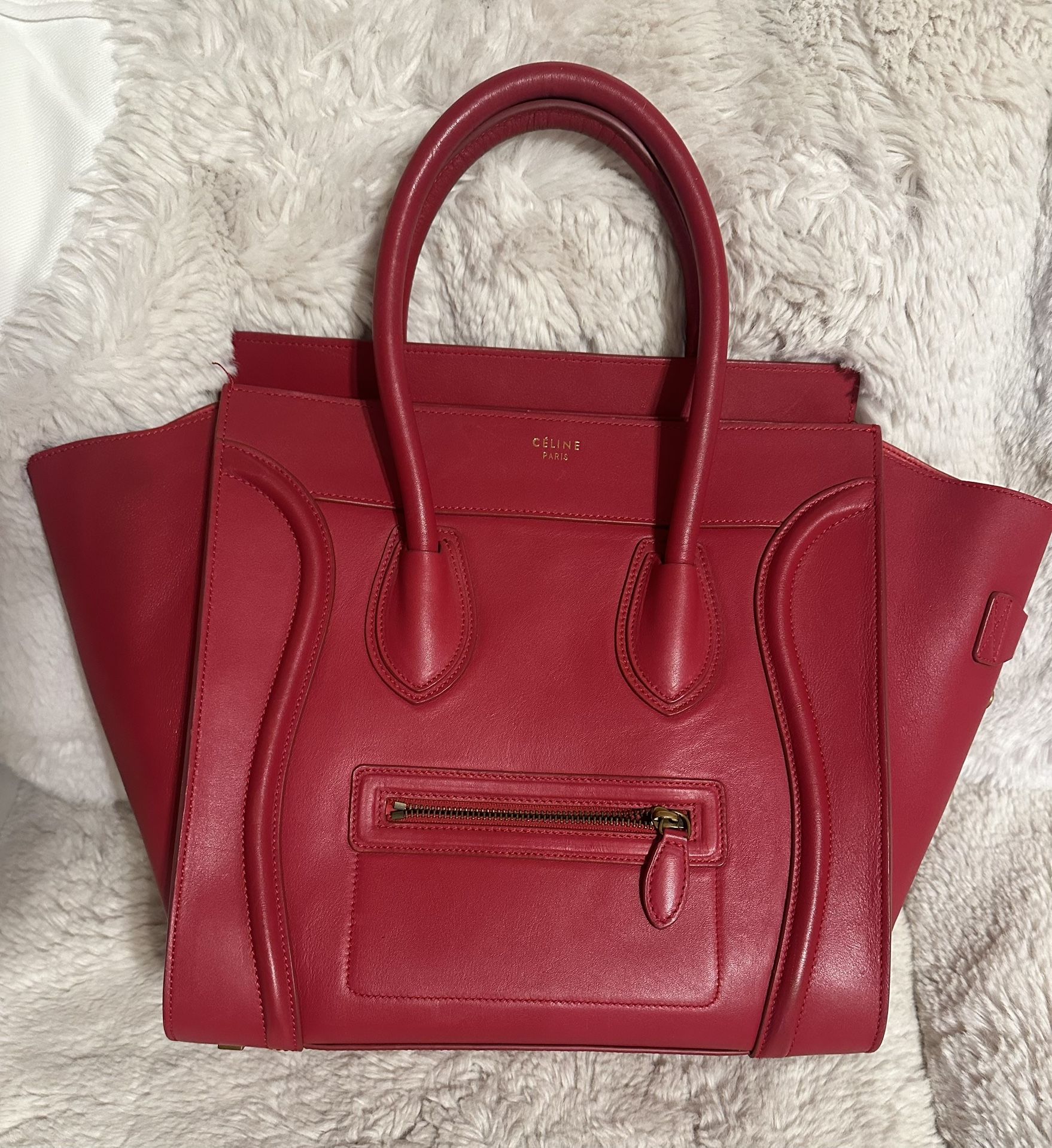 Red Leather Bag