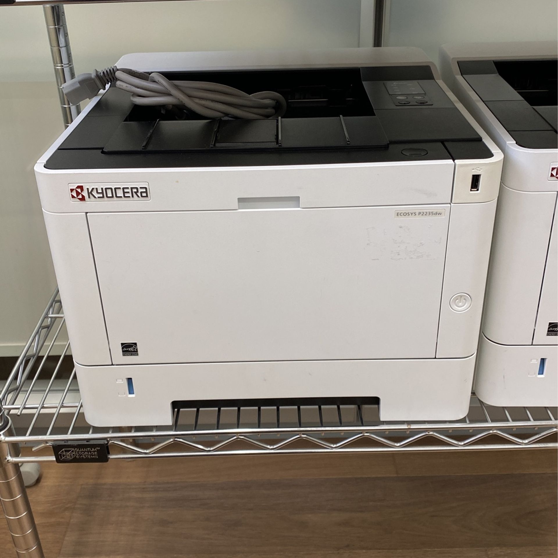 Laptop, printer, Screens