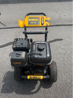 Dewalt pressure washer