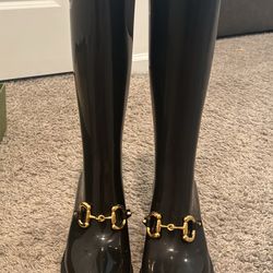 Gucci Rain boots - size 37 - Never Worn 