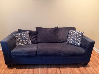 Charcoal Sofa & Loveseat