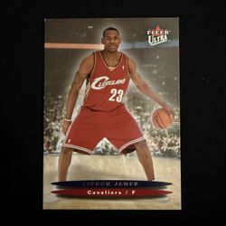 2003 Fleer Ultra LeBron James RC #171 H2 Hummer Rookie MINT 🔥 Future HOF