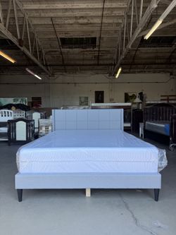 Queen Bed And Mattress 