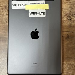 On Sale Ipad 9TH Gen 64GB WIFI + LTE