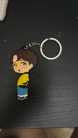 Hobi rubber keychain