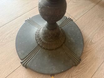 Ornate Bronze upright Lamp
