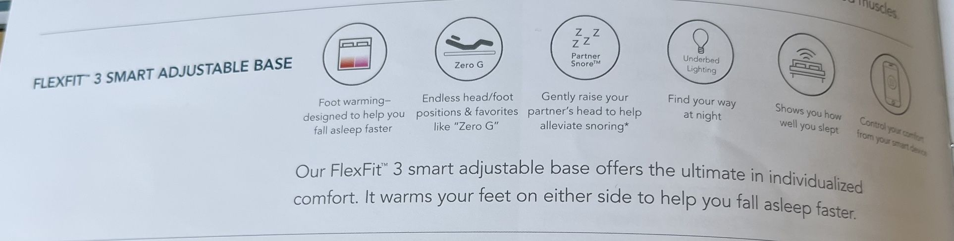 Twin Sleep Number 360 Flexfit 3 Smart Adjustable Bed