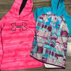Girls XL Under Armour Hoodies UA