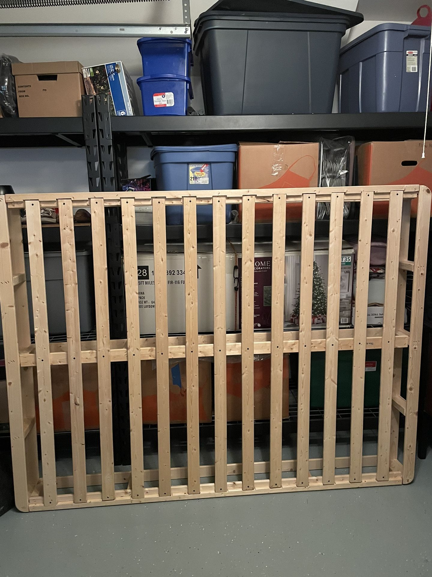 Wooden Box Spring