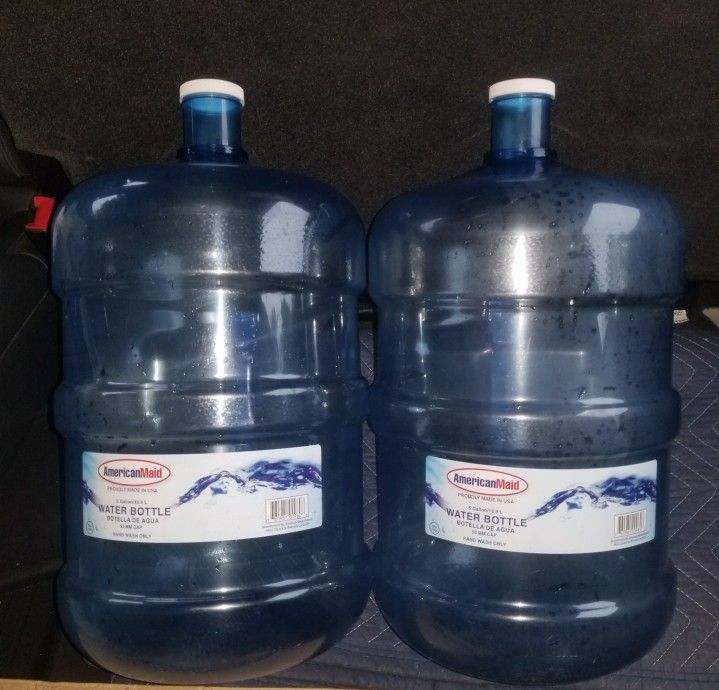 Two (2) American Maid 5 gal Water Bottle