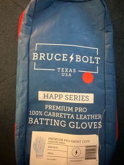 Bruce Bolt Happ Series Batting Gloves - Adult Small
