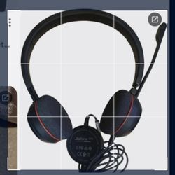 Jabra Headphones Wired Professional New In Box Evolve 20