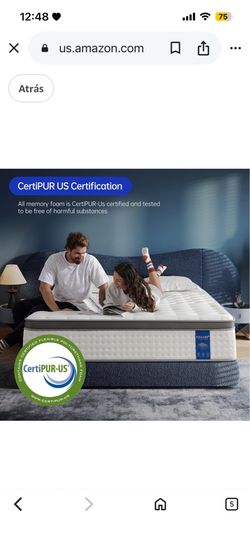 Colchón Queen 60*80 *12 nuevo híbrido  mattress  memory  foam