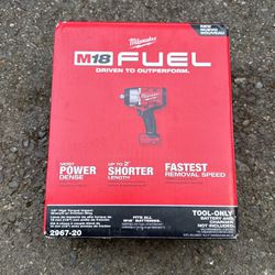 Milwaukee Fuel 1/2 Inch High Torque Impact Wrench 