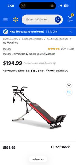 WEIDER ULTIMATE bodyworks