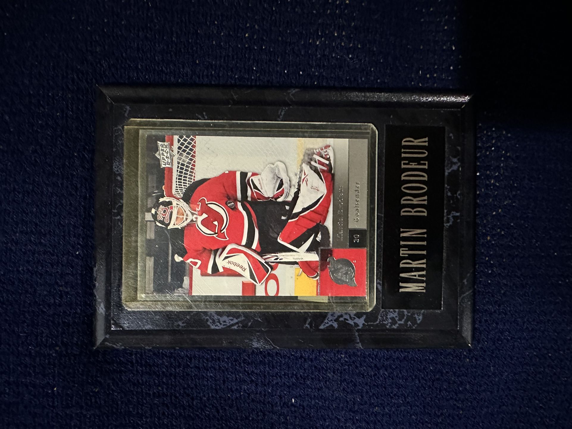 Martin Broduer Card And Plaque