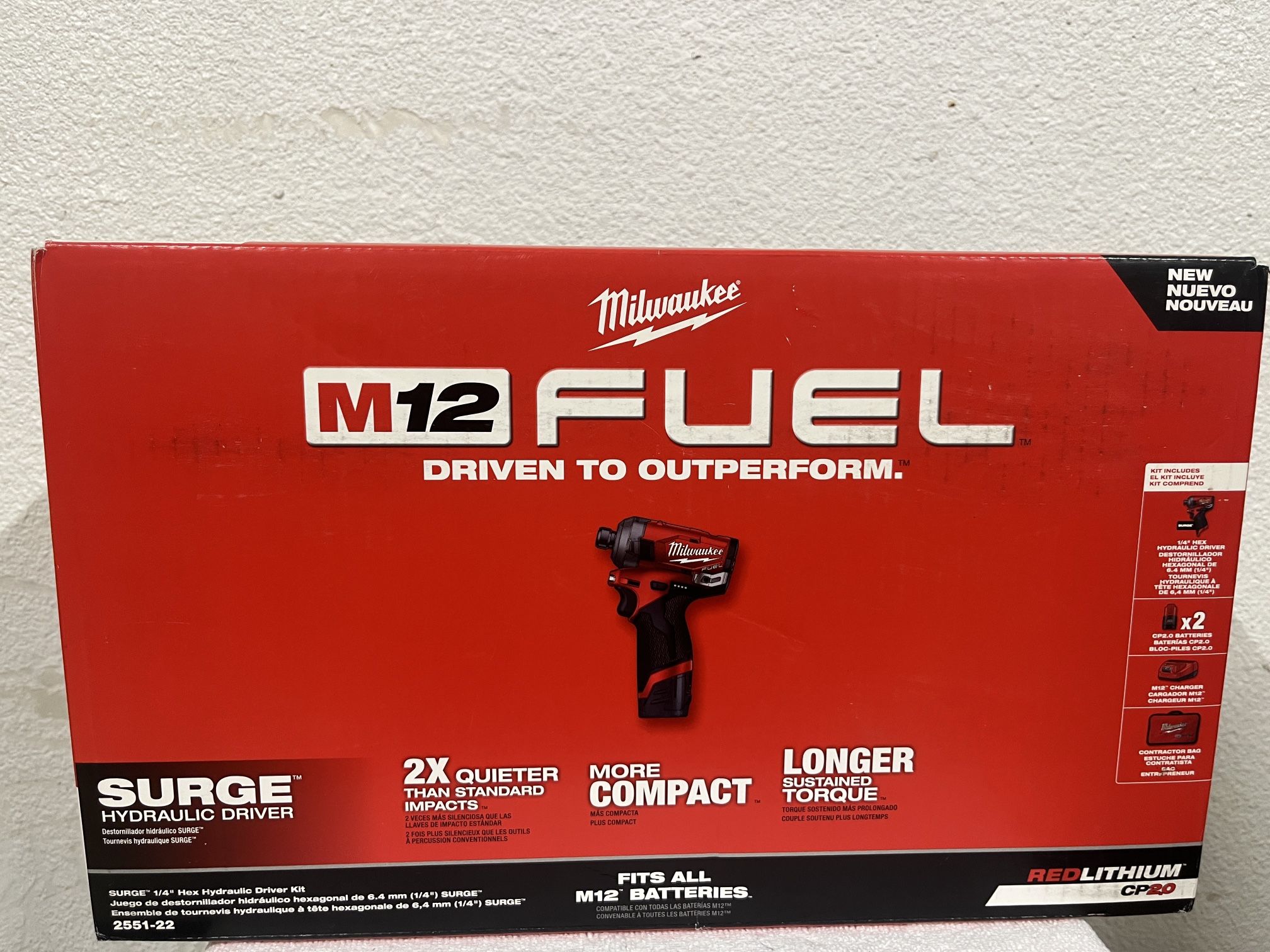 Brand New Milwaukee $190