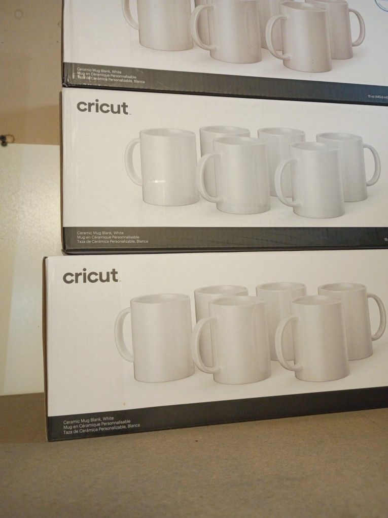 Brand New Cricut Sublimation Coffee Mugs
