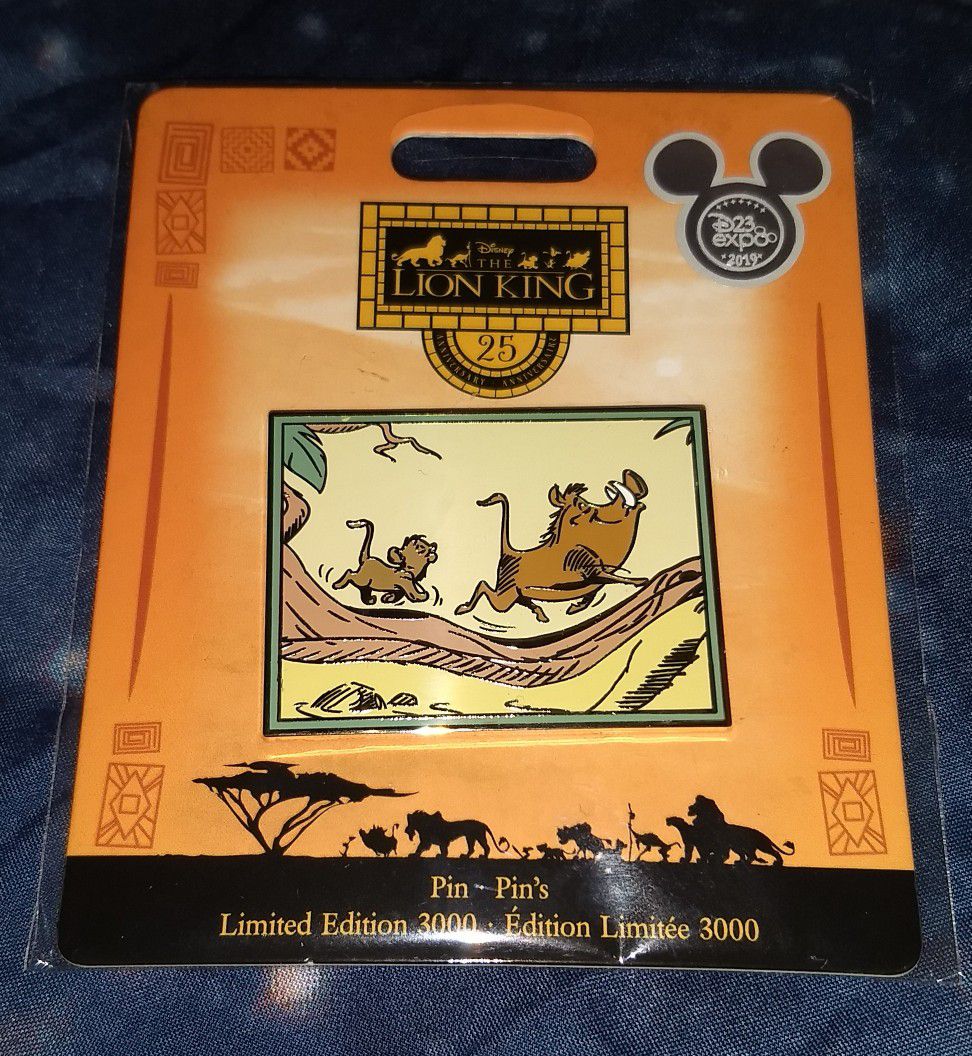 D23 Disney Exclusive Lion King Pin.