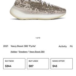 Yeezy 380 Size 12 Brand new