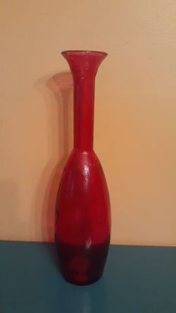 Long glass bottles/ decorative