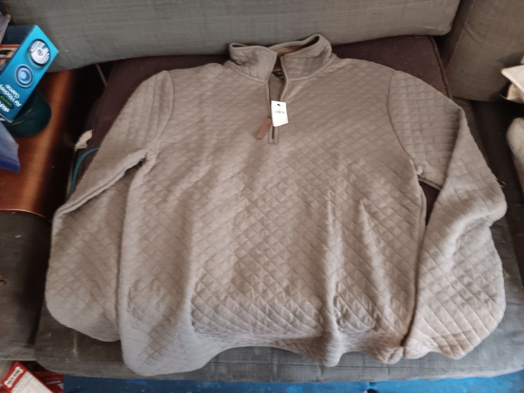 banana republic quilted sweatshirt