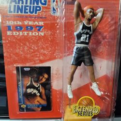 1997 RC Tim Duncan Starting Lineup