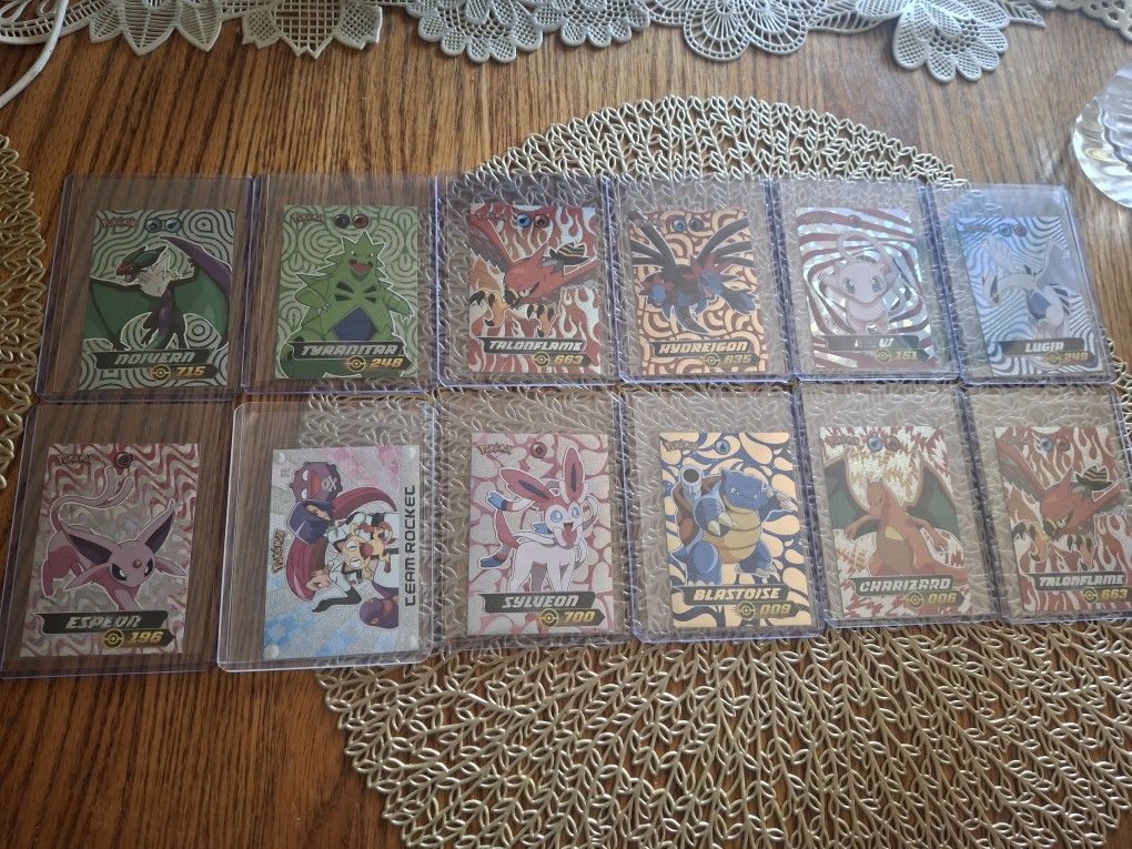 Pokemon Glitter Holo & Gold Foil 2024 Blue Pokedex Stickers Vol3 Flash Edition Set