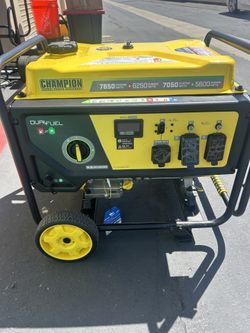 Champion Dual Fuel Generator 7850