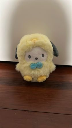 Sanrio Licensed Pochacco Keychain Stuff Animal