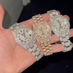  VVS moissanite Rolex