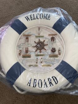 Coastal Decorative Life Preserver