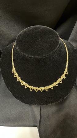18k 11.8g Beadwork Necklace