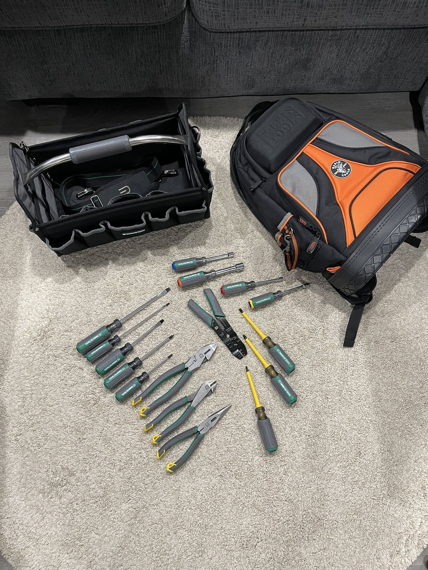 Klein Backpack, Tote, Hand Tools