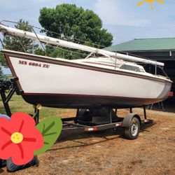 1986 Hunter 23 Sailboat