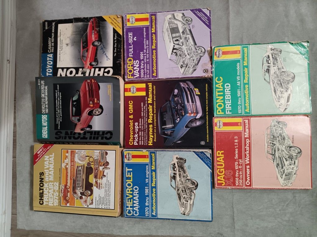 Chilton Or Haynes Auto Repair Manual
