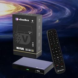 2026 vSeeBox V6 Plus – Android 14 Media Hub – 4GB/64GB – 8K Ultra HD