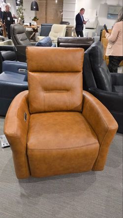 Comfortable Top Grain leather Power Recliner with power Headrest!!! 4 Colors available...